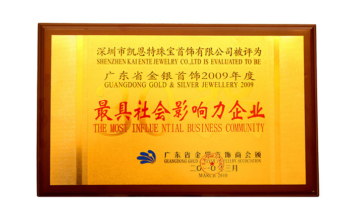 2010年(nián)，榮獲“最具社會(huì)影(yǐng)響力企業(yè)”